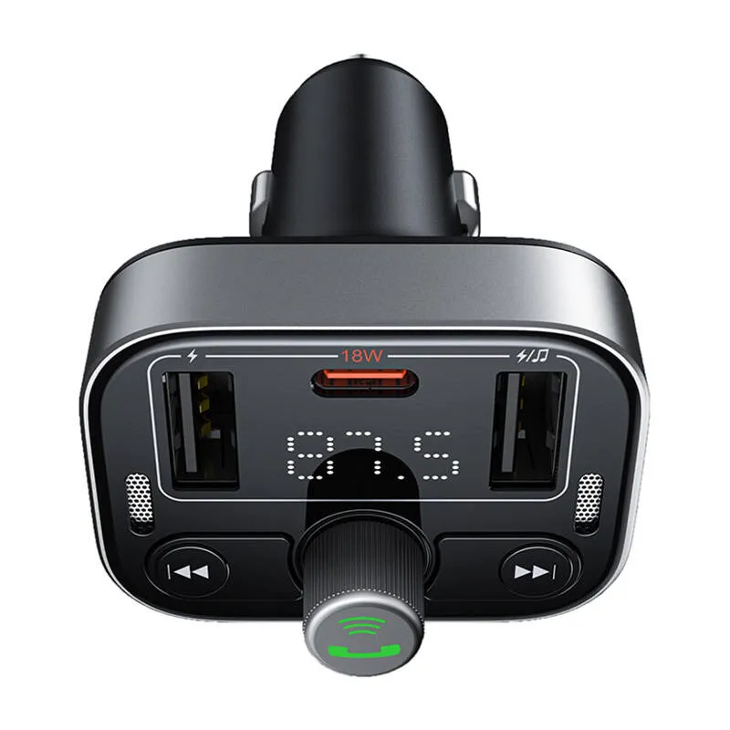 <![CDATA[FM Transmitter Baseus S-09 Pro, Bluetooth (black)]]>